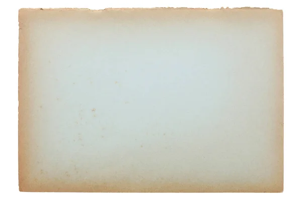Старий Вивітрений Ізольований Паперовий Фон Текстури — стокове фото