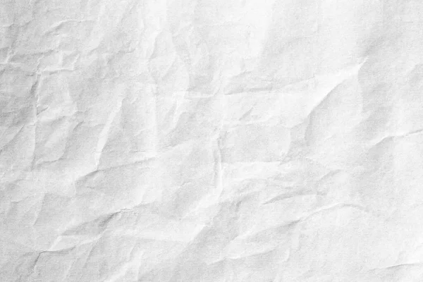 Papel Branco Enrugado Fundo Superfície Textura — Fotografia de Stock