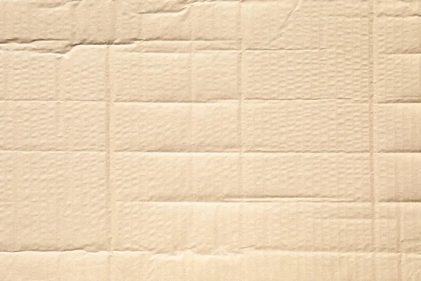 Barna Karton Papír Háttér Textúra Vonalak Closeup — Stock Fotó