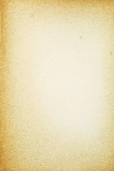 Yellowed Hard Kraft Brown Paper Texture — Stock Photo, Image