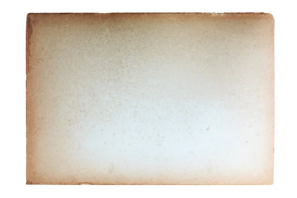 Білий Ізольований Вінтажний Крафт Паперовий Фон Текстури — стокове фото