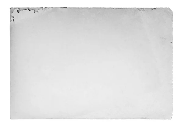 Сіра Стара Текстура Крафт Паперу Білим Ізольованим — стокове фото
