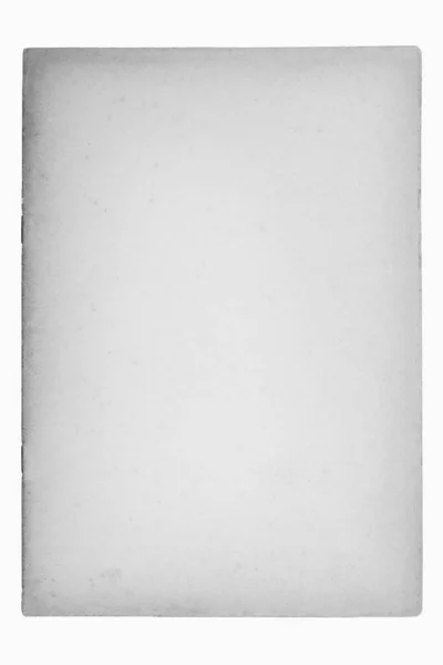 Artesanato Textura Papel Branco Com Fundo Isolado Branco — Fotografia de Stock