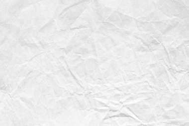 Beyaz buruşmuş Kraft arkaplan kağıdı dokusu