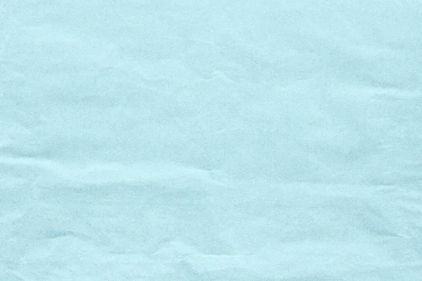Mavi Buruşmuş Kraft Arkaplan Kağıt Yüzey Dokusu — Stok fotoğraf