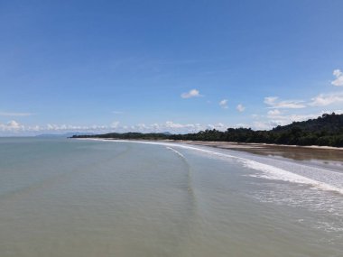 Sarawak ve Borneo Adası 'nın güney kesimindeki Pugu, Gondol, Siar ve Pandan Sahilleri.