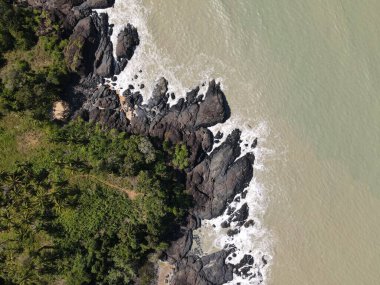 Sarawak ve Borneo Adası 'nın güney kesimindeki Pugu, Gondol, Siar ve Pandan Sahilleri.