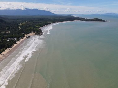 Sarawak ve Borneo Adası 'nın güney kesimindeki Pugu, Gondol, Siar ve Pandan Sahilleri.