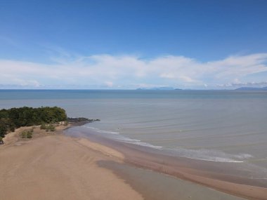 Sarawak ve Borneo Adası 'nın güney kesimindeki Pugu, Gondol, Siar ve Pandan Sahilleri.
