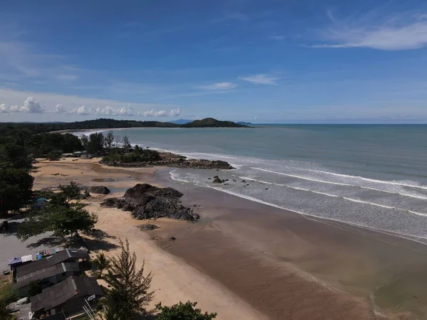 Les Plages Pugu Gondol Siar Pandan Lundu Dans Partie Méridionale — Photo