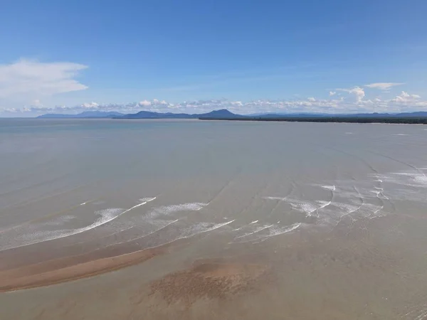 Les Plages Pugu Gondol Siar Pandan Lundu Dans Partie Méridionale — Photo