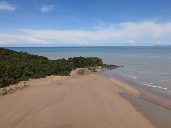 Les Plages Pugu Gondol Siar Pandan Lundu Dans Partie Méridionale — Photo