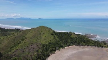 Sarawak ve Borneo Adası 'nın güney kesimindeki Pugu, Gondol, Siar ve Pandan Sahilleri.
