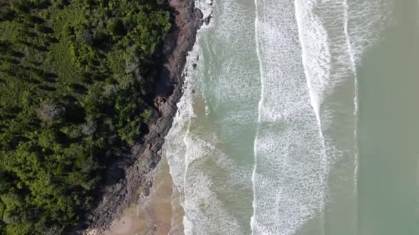 Пляжи Пугу Гондола Сиара Пандана Районе Лунду Самой Южной Части — стоковое видео