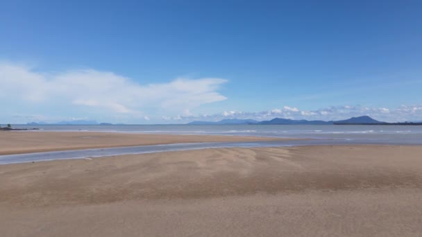 Pugu Gondol Siar Pandan Beaches Lundu Area Most Southern Part — Stockvideo