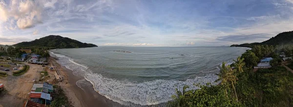 Costa Telok Teluk Melano Playa Serabang Extremo Más Meridional Parte — Foto de Stock