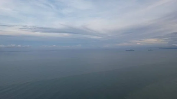 Telok Teluk Melano Coastline Serabang Beach Najbardziej Południowym Krańcu Tanjung — Zdjęcie stockowe