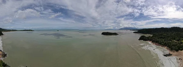 Costa Telok Teluk Melano Playa Serabang Extremo Más Meridional Parte —  Fotos de Stock