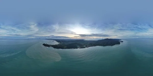 Costa Telok Teluk Melano Playa Serabang Extremo Más Meridional Parte — Foto de Stock