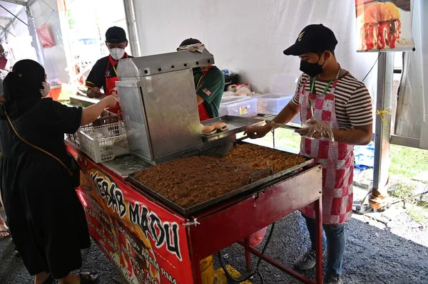 Kuching Sarawak Malasia Abril 2022 Ramadán Malayo Pasar Ramadán Malasia — Foto de Stock