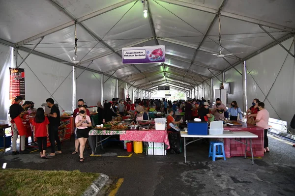 Kuching Sarawak Malasia Abril 2022 Ramadán Malayo Pasar Ramadán Malasia —  Fotos de Stock