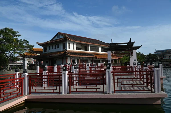 Kuching Sarawak Maleisië April 2022 Het Maleisisch Chinese Vriendschapspark Bij — Stockfoto