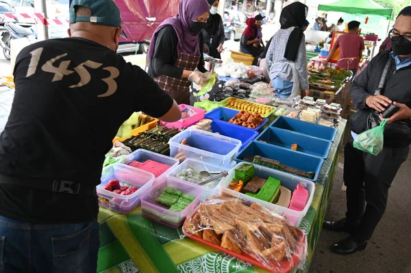 Kuching Sarawak Malasia Abril 2022 Ramadán Malayo Pasar Ramadán Malasia —  Fotos de Stock