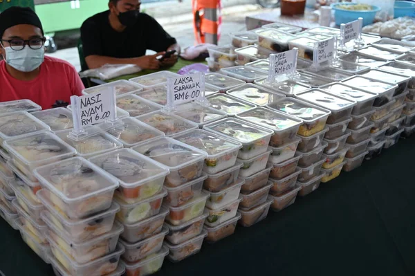 Kuching Sarawak Malaysia April 5Th 2022 Malay Ramadan Bazaar Pasar — 스톡 사진