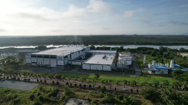 Kuching Sarawak Malajsie Dubna 2022 Samajaya Light Industrial Zone Kde — Stock fotografie