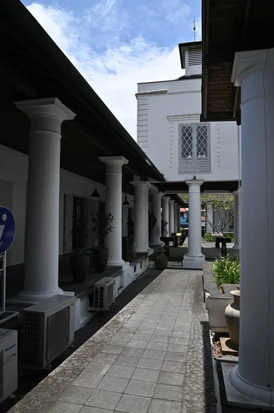 Kuching Sarawak Malaysia April 2022 Old Court House India Street — Stok Foto