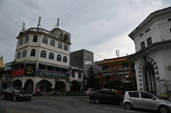 Kuching Sarawak Malaysia April 2022 Old Court House India Street — Stok Foto