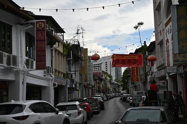 Kuching Sarawak Maleisië April 2022 Old Court House India Street — Stockfoto