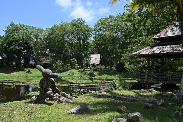 Kuching Sarawak Malaysia May 2022 Sarawak Cultural Village Showcase Diversified — Stok fotoğraf