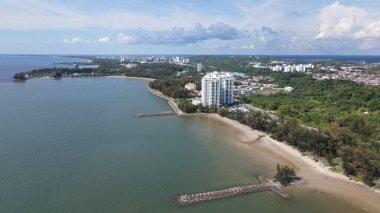 The Landmark and Tourist Attraction areas of the of Miri City, with its famous beaches, rivers, city and scenic surroundings