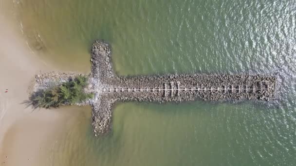 密里市的地标和旅游景点 以其著名的海滩 城市和风景秀丽的周围环境而闻名 — 图库视频影像