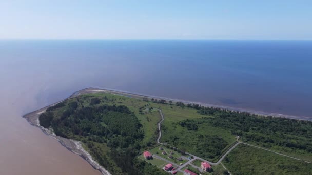 密里市的地标和旅游景点 以其著名的海滩 城市和风景秀丽的周围环境而闻名 — 图库视频影像