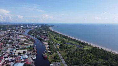 The Landmark and Tourist Attraction areas of the of Miri City, with its famous beaches, rivers, city and scenic surroundings
