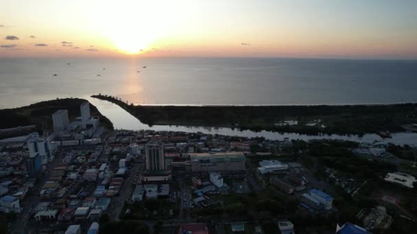 Marco Áreas Atração Turística Cidade Miri Com Suas Famosas Praias — Vídeo de Stock