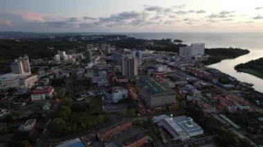The Landmark and Tourist Attraction areas of the of Miri City, with its famous beaches, rivers, city and scenic surroundings