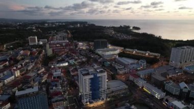 The Landmark and Tourist Attraction areas of the of Miri City, with its famous beaches, rivers, city and scenic surroundings