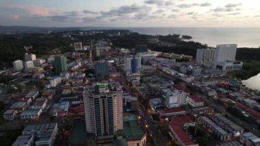 The Landmark and Tourist Attraction areas of the of Miri City, with its famous beaches, rivers, city and scenic surroundings