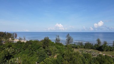 Miri Şehri 'nin ünlü plajları, nehirleri, şehirleri ve manzaralı çevresiyle Landmark ve Turist Çekim alanları