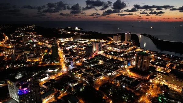 Landmark Tourist Attraction Areas Miri City Its Famous Beaches Rivers — Fotografia de Stock