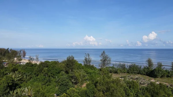 Landmark Tourist Attraction Areas Miri City Its Famous Beaches Rivers — 스톡 사진