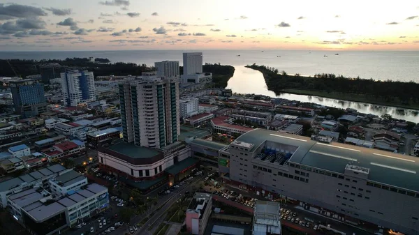 Point Repère Les Zones Attraction Touristique Ville Miri Avec Ses — Photo