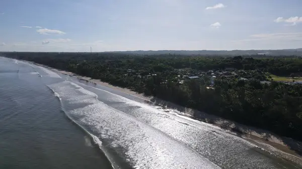 Landmark Tourist Attraction Areas Miri City Its Famous Beaches Rivers — Zdjęcie stockowe