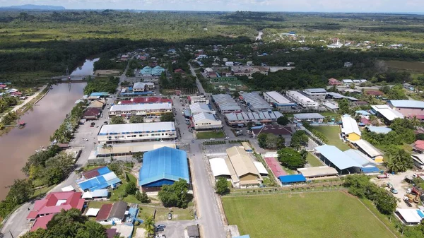 Landmark Tourist Attraction Areas Miri City Its Famous Beaches Rivers — Fotografia de Stock