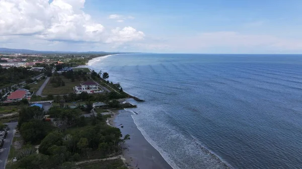 Landmark Tourist Attraction Areas Miri City Its Famous Beaches Rivers — Photo