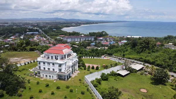 Landmark Tourist Attraction Areas Miri City Its Famous Beaches Rivers — Stok Foto