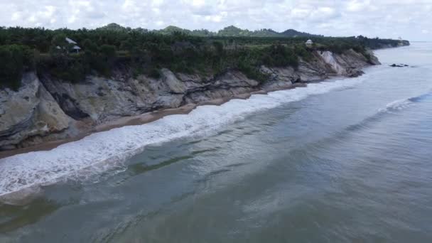 Landmark Tourist Attraction Areas Miri City Its Famous Beaches Rivers — Vídeos de Stock